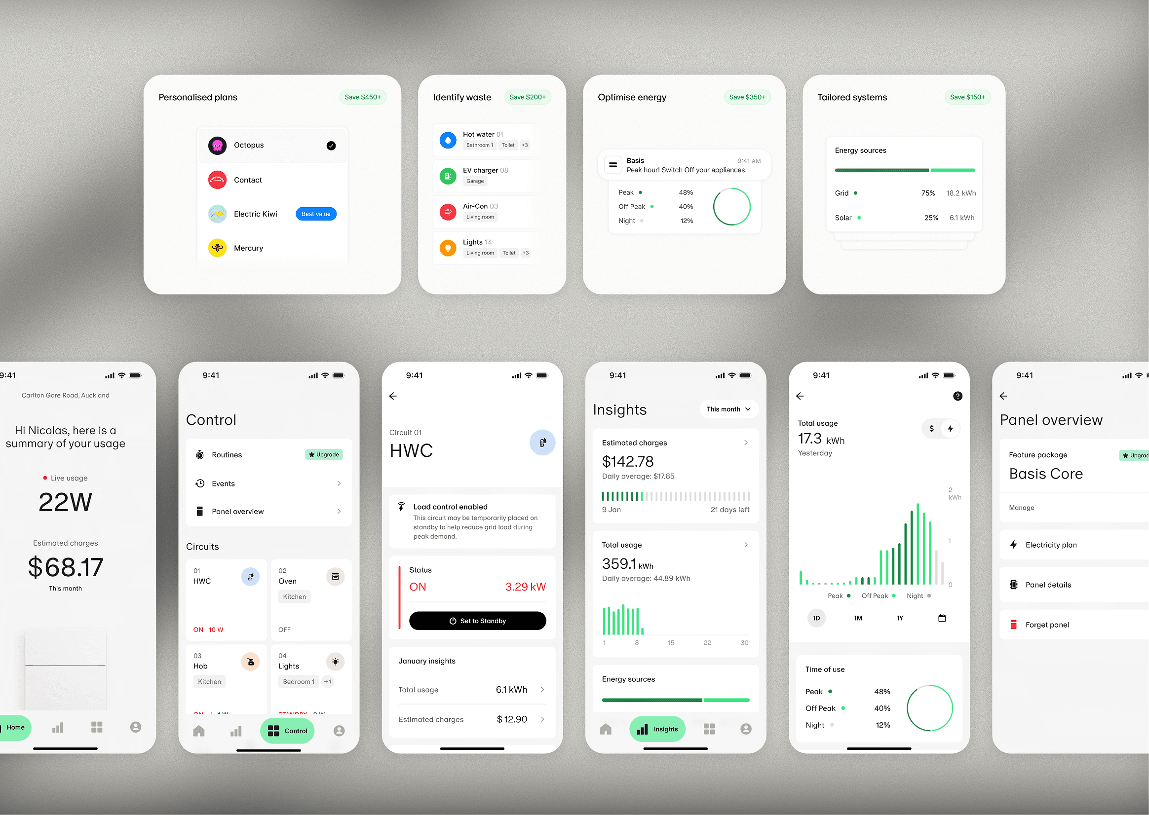 Wi-Fi pairing screen · progress indicator